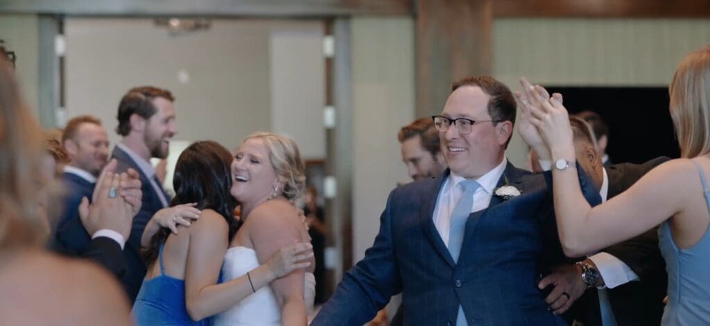 Candid moments of Ali and Morgan's wedding celebration at Vail Golf Club