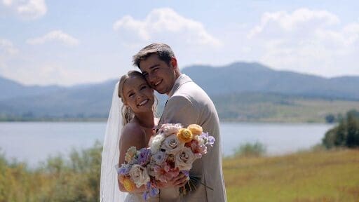 Candid moments of Amanda & Forrest's wedding at 32805 More Lane, Colorado